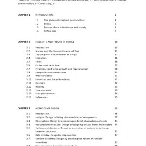 PERMACULTURE: A Designers' Manual